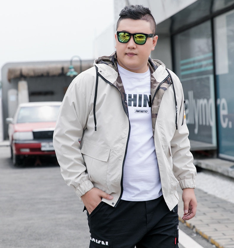 Men's Fashion Parka Bomber Jacket – Oversized Winter Coat for Men