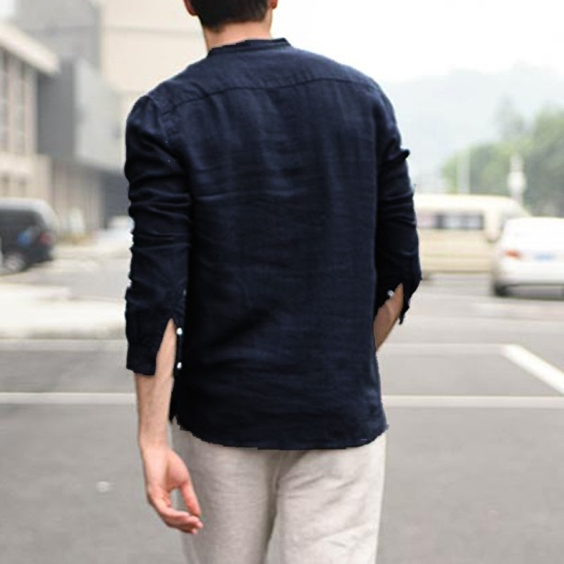 Button-Down vs Button Up Shirt – Men's Plaid Collar Slim Fit Top
