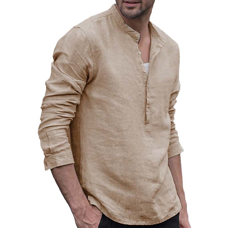 Button-Down vs Button Up Shirt – Men's Plaid Collar Slim Fit Top