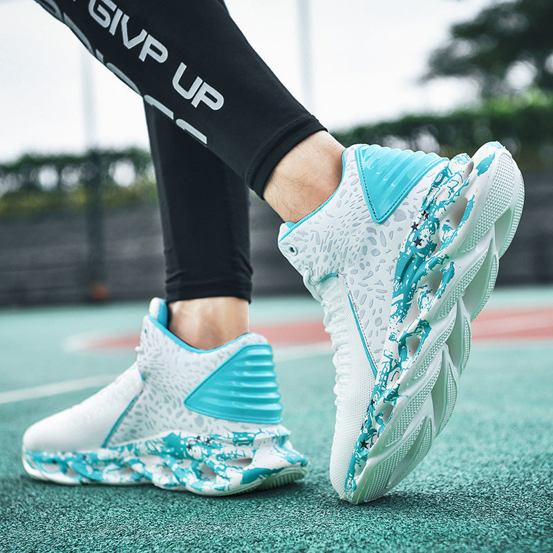Woman Trendy Shoes – Camouflage Sports Leisure Blade Sneakers Lace Up