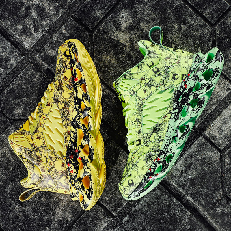 Woman Trendy Shoes – Camouflage Sports Leisure Blade Sneakers Lace Up