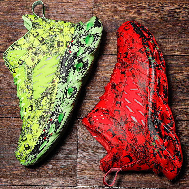 Woman Trendy Shoes – Camouflage Sports Leisure Blade Sneakers Lace Up