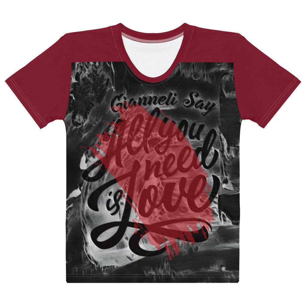 LOVE Women's T-shirt by Gianneli