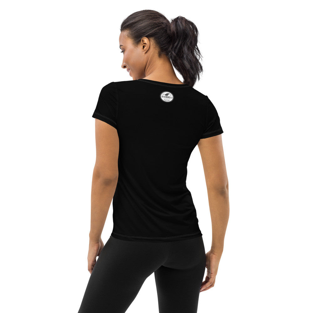 Beautiful Minds Women's Athletic T-shirt by Gianneli
