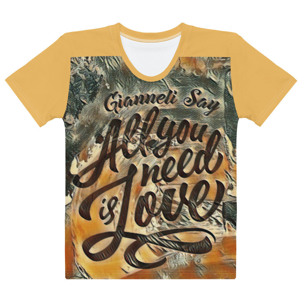 LOVE Women's Designer T-Shirt by Gianneli