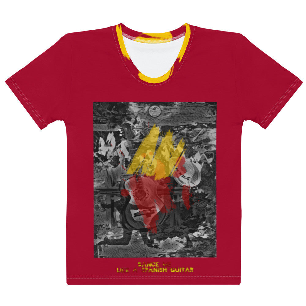 SPANISH GUITAR Women's T-shirt by Gianneli